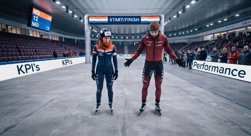 Schaatsen op ijs